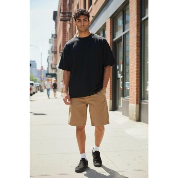 Arizona Jean Co Men’s Shorts Khaki Beige Size 32 - Picture 1 of 3